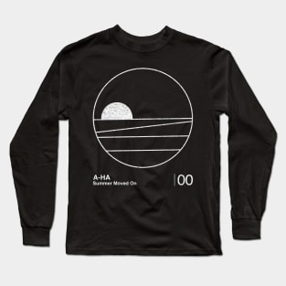 Summer Moved On  / Minimalist Graphic Fan Artwork Design Long Sleeve T-Shirt